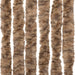 Vliegengordijn 100x230 cm chenille beige en donkerbruin