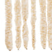 Vliegengordijn 56x200 cm chenille beige en wit