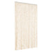 Vliegengordijn 100x200 cm chenille beige en wit