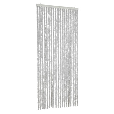 Vliegengordijn 56x185 cm chenille grijs