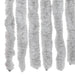 Vliegengordijn 90x220 cm chenille grijs