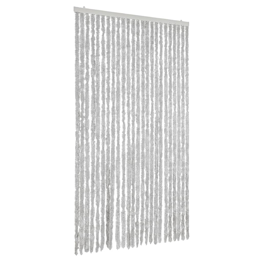 Vliegengordijn 100x200 cm chenille grijs