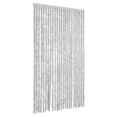 Vliegengordijn 100x200 cm chenille grijs