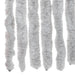 Vliegengordijn 100x200 cm chenille grijs