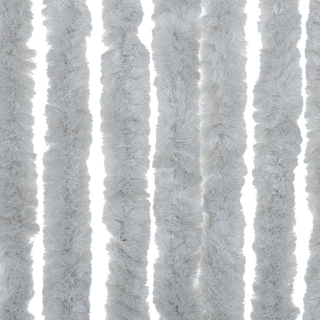 Vliegengordijn 100x200 cm chenille grijs