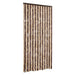 Vliegengordijn 100x230 cm chenille beige en lichtbruin