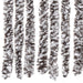 Vliegengordijn 100x200 cm chenille bruin en beige