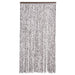 Vliegengordijn 100x230 cm chenille bruin en beige