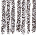 Vliegengordijn 100x230 cm chenille bruin en beige