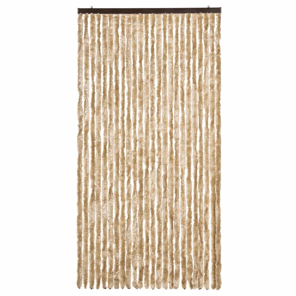 Vliegengordijn 100x200 cm chenille beige