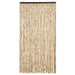 Vliegengordijn 100x230 cm chenille beige