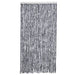 Vliegengordijn 100x230 cm chenille zilver