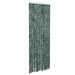 Vliegengordijn 90x200 cm chenille groen en wit