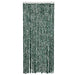 Vliegengordijn 90x200 cm chenille groen en wit