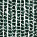 Vliegengordijn 100x200 cm chenille groen en wit