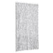Vliegengordijn 100x230 cm chenille lichtgrijs en donkergrijs