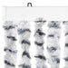 Vliegengordijn 100x230 cm chenille lichtgrijs en donkergrijs