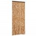 Vliegengordijn 56x200 cm chenille okerkleurig en wit