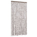 Vliegengordijn 100x200 cm chenille taupe en wit