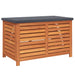 Tuinbox 90x48x55 cm massief eucalyptushout