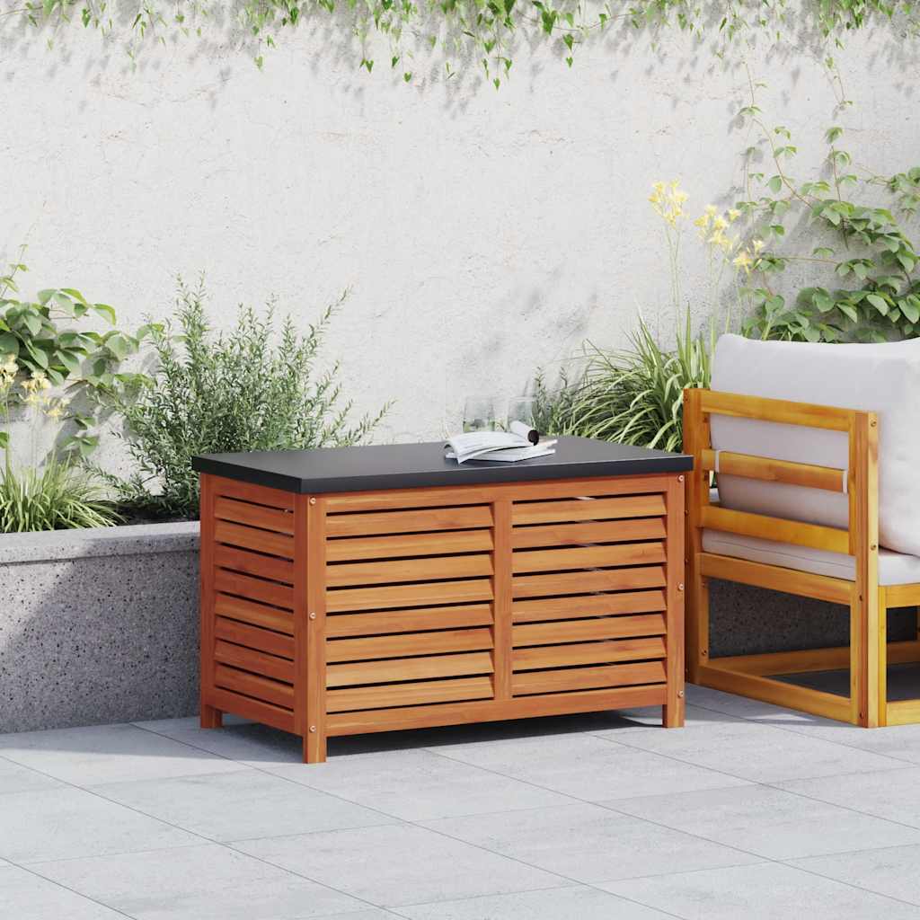 Tuinbox 90x48x55 cm massief eucalyptushout