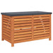 Tuinbox 90x48x55 cm massief eucalyptushout