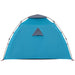 Koepeltent 4-persoons snelontgrendeling blauw