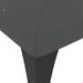 Prieel met dubbel dak 2,98x2,98 m staal antracietkleurig