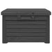 Kussenbox 73x50,5x46,5 cm polypropeen antracietkleurig