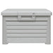 Kussenbox 73x50,5x46,5 cm polypropeen grijs