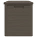 Kussenbox 77,5x44,5x53 cm polypropeen bruin
