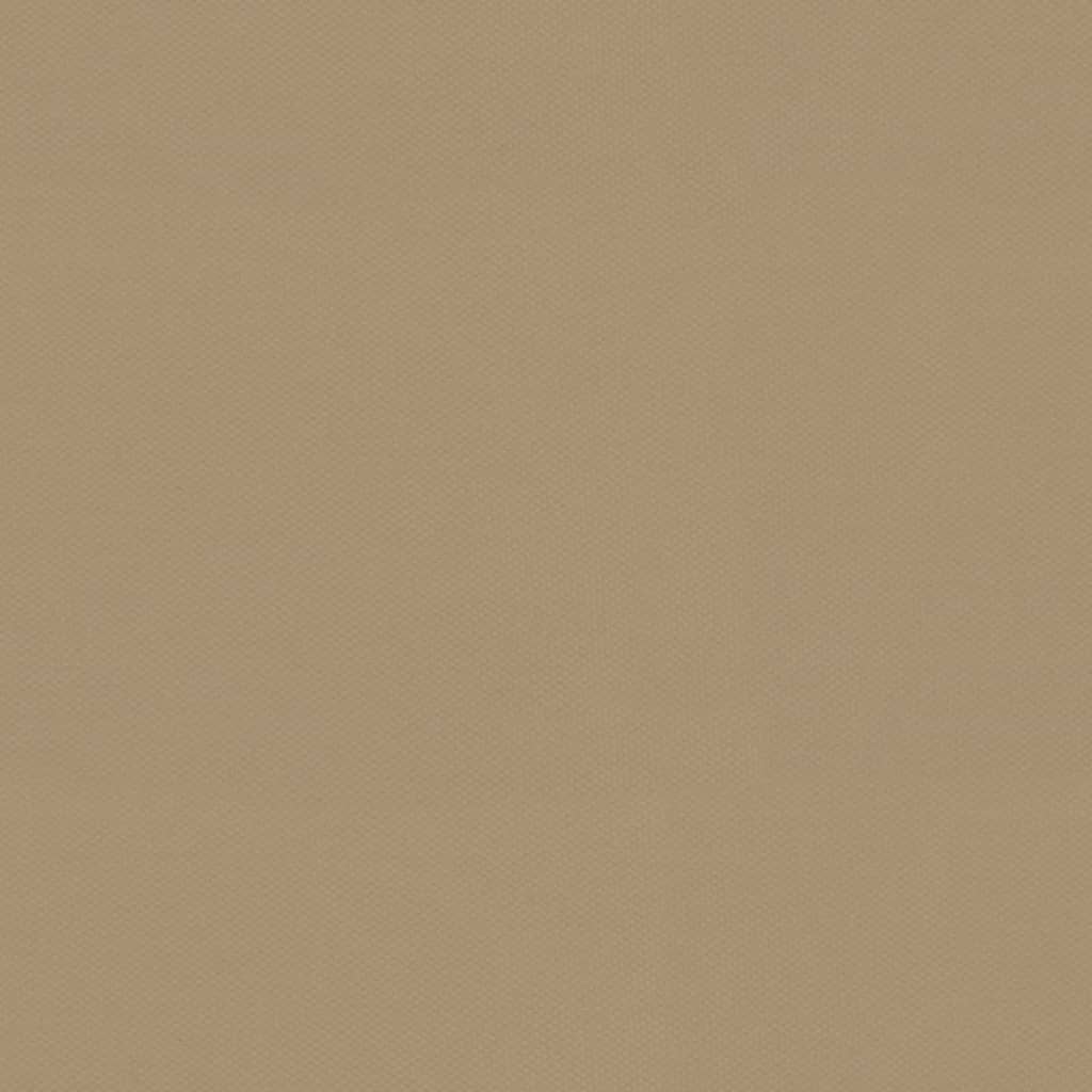 Prieel met uittrekbaar dak 3x6 m aluminium taupe