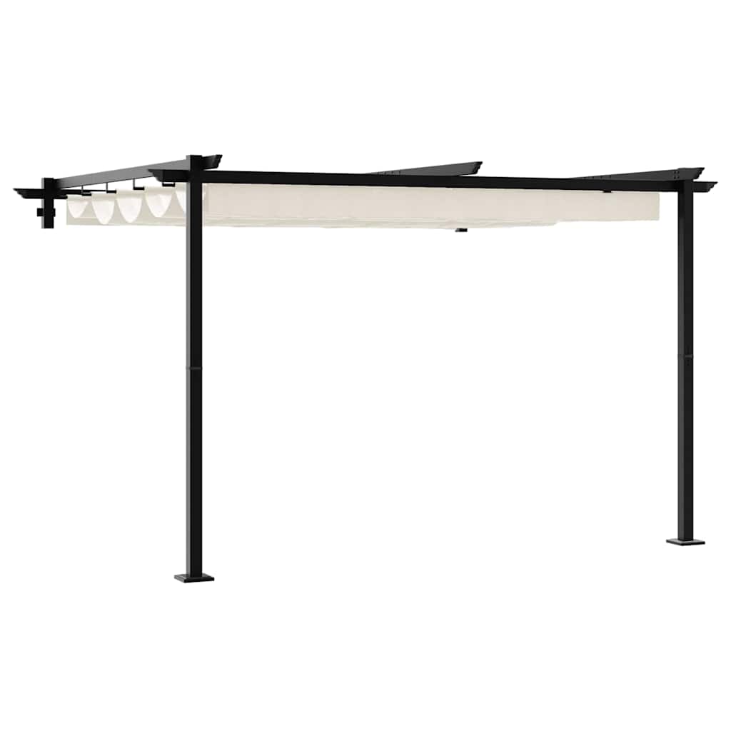 Paviljoen 300 x 300 x 200 cm Crèmekleurig Polyester