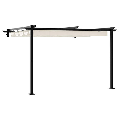Paviljoen 300 x 300 x 200 cm Crèmekleurig Polyester
