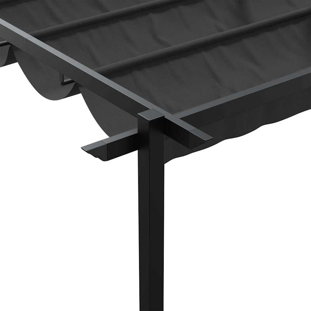 Paviljoen 300 x 300 x 200 cm Antracietkleurig Polyester