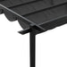 Paviljoen 300 x 300 x 200 cm Antracietkleurig Polyester