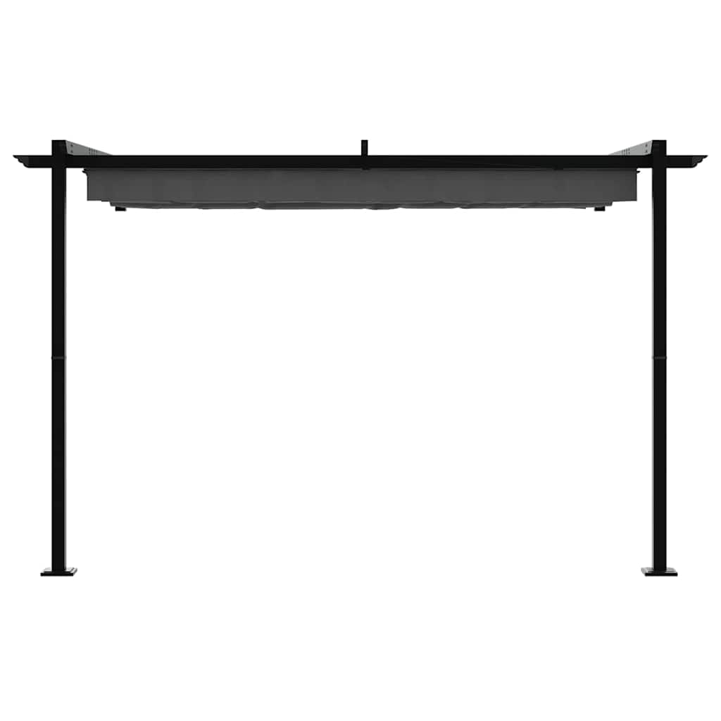 Paviljoen 300 x 300 x 200 cm Antracietkleurig Polyester