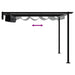 Paviljoen 300 x 300 x 200 cm Antracietkleurig Polyester