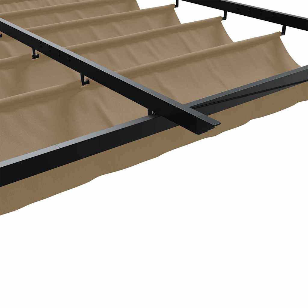 Paviljoen 300 x 300 x 200 cm Taupe Polyester