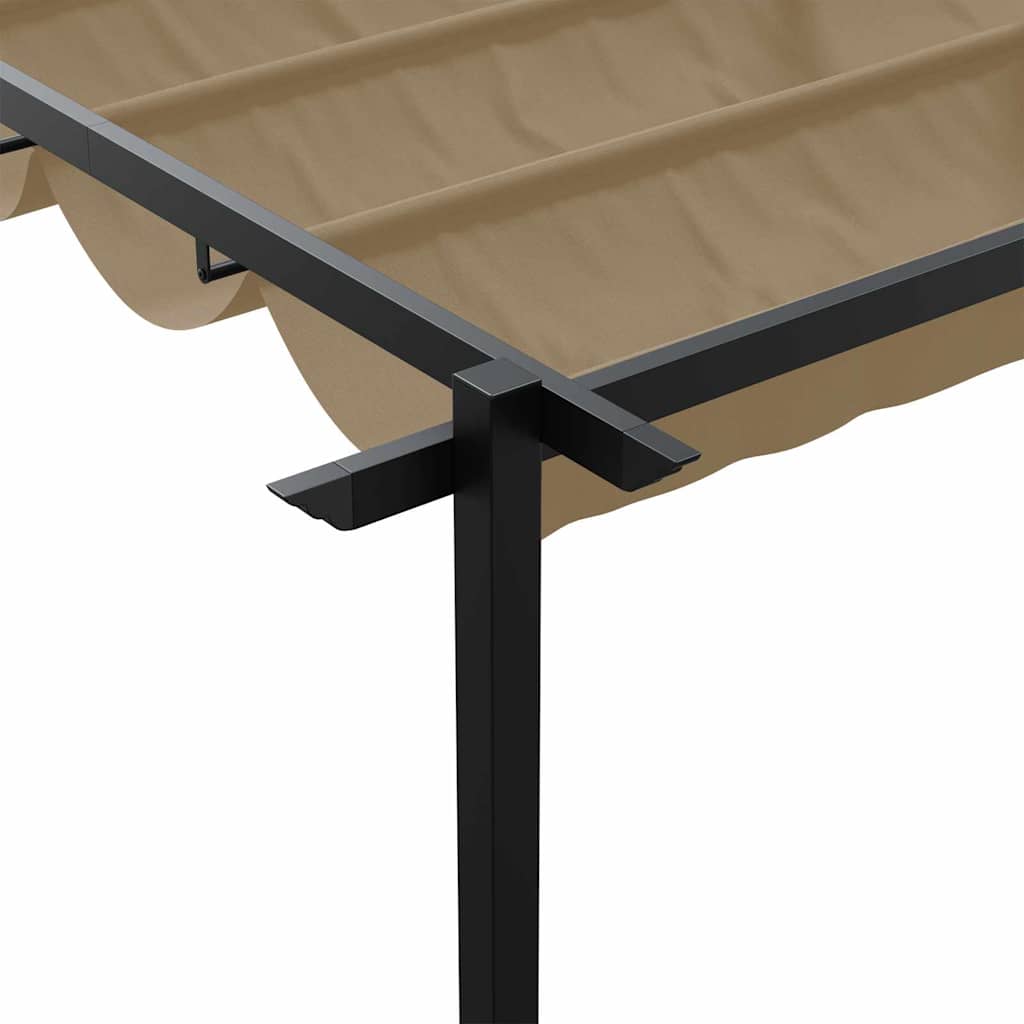 Paviljoen 300 x 300 x 200 cm Taupe Polyester