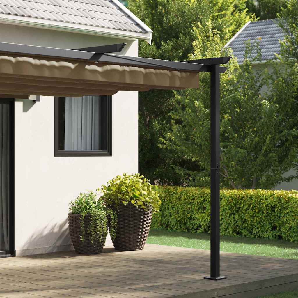 Paviljoen 300 x 300 x 200 cm Taupe Polyester