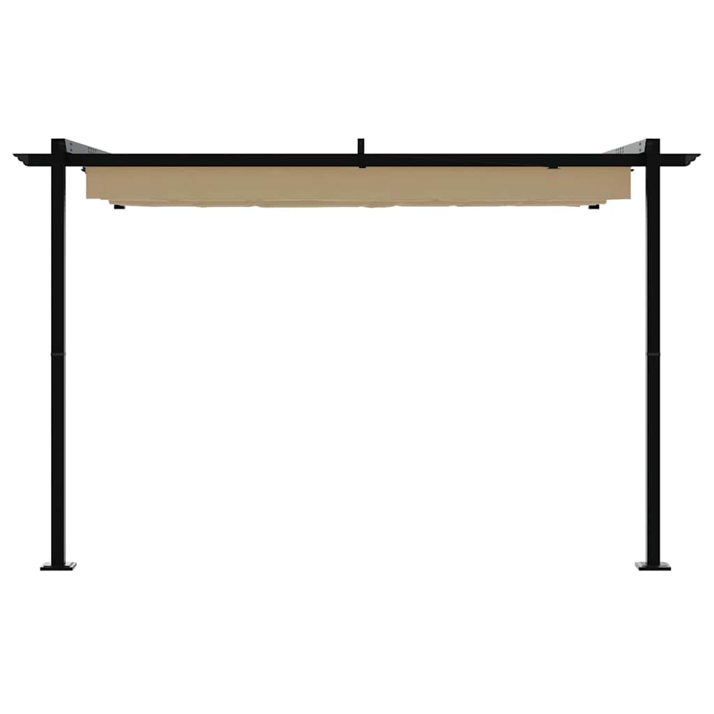 Paviljoen 300 x 300 x 200 cm Taupe Polyester