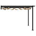 Paviljoen 300 x 300 x 200 cm Taupe Polyester