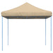 Partytent inklapbaar pop-up 292x292x315 cm beige