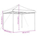 Partytent inklapbaar pop-up 292x292x315 cm bordeauxrood