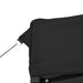 Partytent inklapbaar pop-up 292x292x315 cm zwart