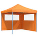 Partytent Inklapbaar Pop-Up Oranje