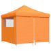 Partytent Inklapbaar Pop-Up Oranje