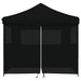 Partytent Inklapbaar Pop-Up Zwart