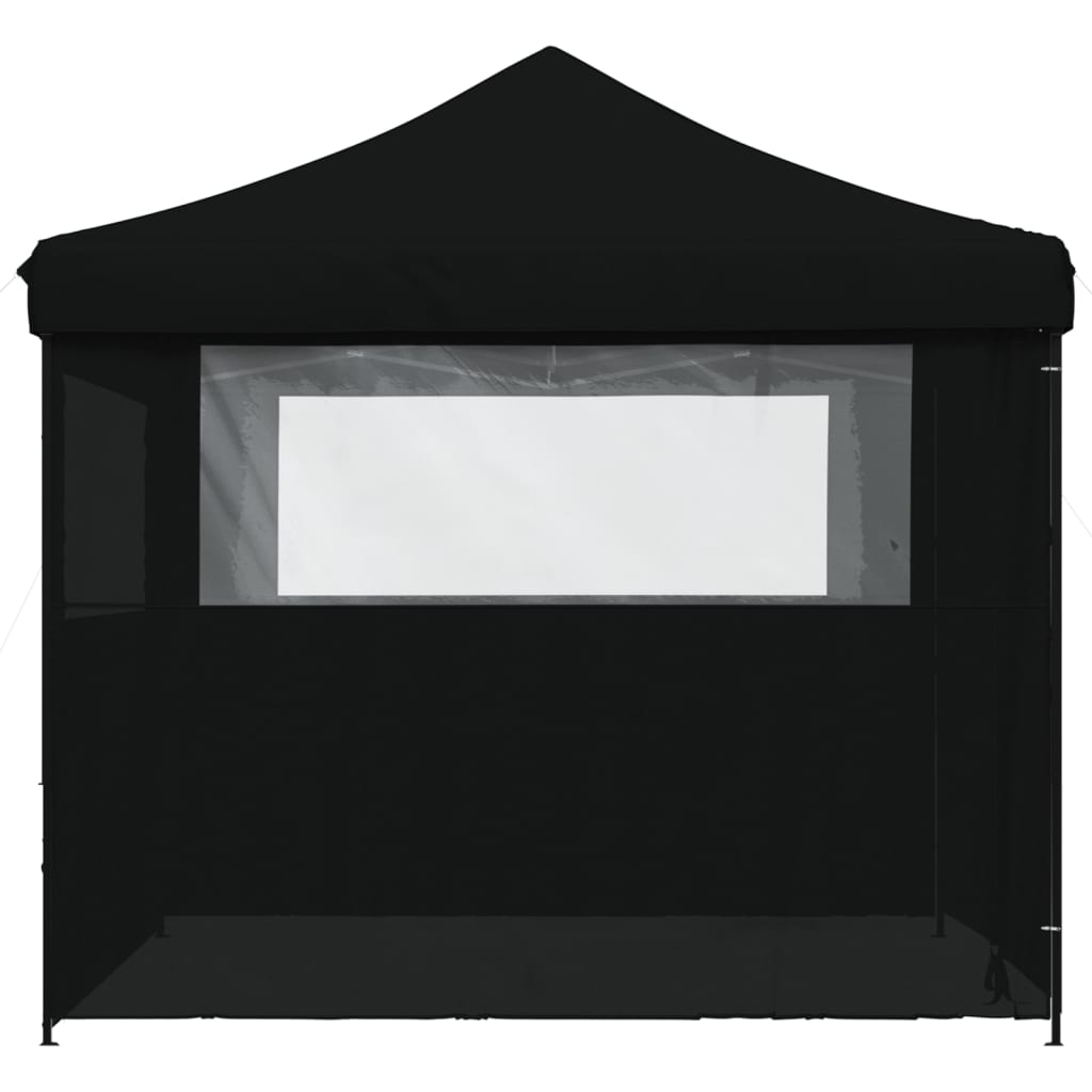 Partytent Inklapbaar Pop-Up Zwart